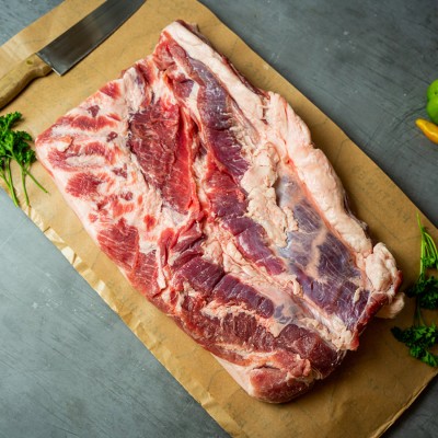 Свинина ребрышки мясные 900 г - купить в Мишке-Овраге